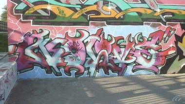 Graffiti Wall in Polska - Photo by lower