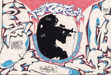 Graffiti Sketch in Polska - Photo by lower