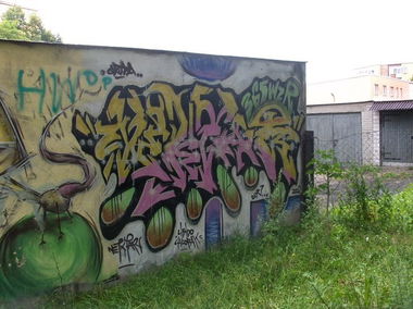 Graffiti Wall in Polska - Photo by lower