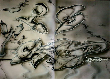 Graffiti Sketch - Photo by ls
