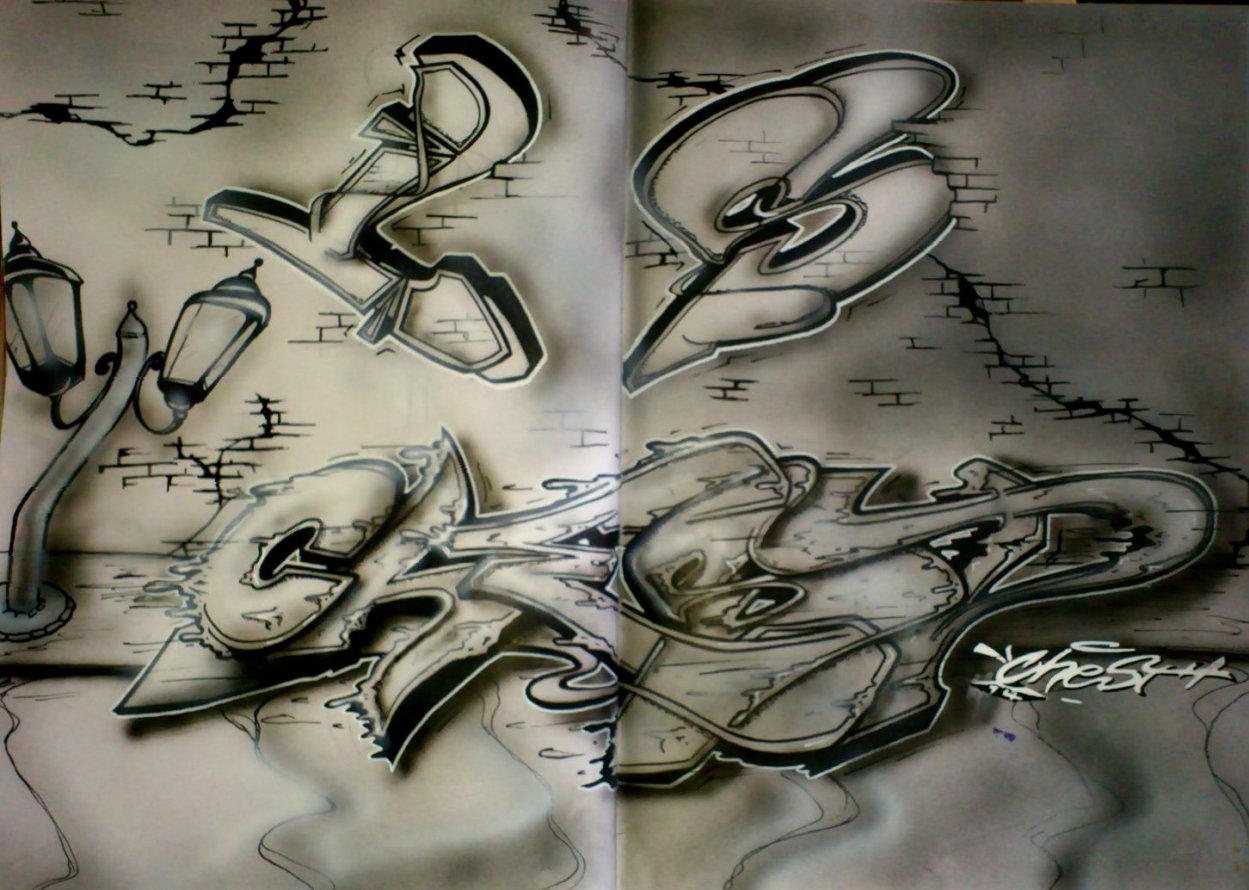 Graffiti Sketch - Photo by ls