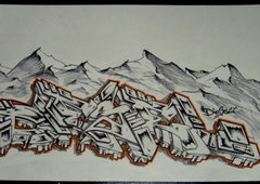 Graffiti Sketch - Photo by ls - ls