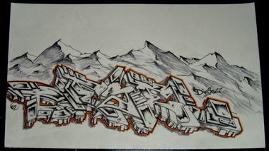 Graffiti Sketch - Photo by ls - ls