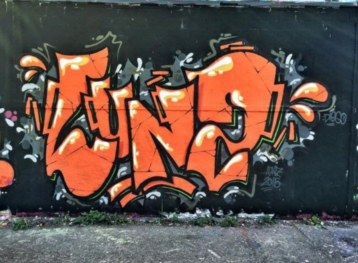 Graffiti Wall - Photo by lunzart - lunz, Düsseldorf, Lunz.ddorf (2015)