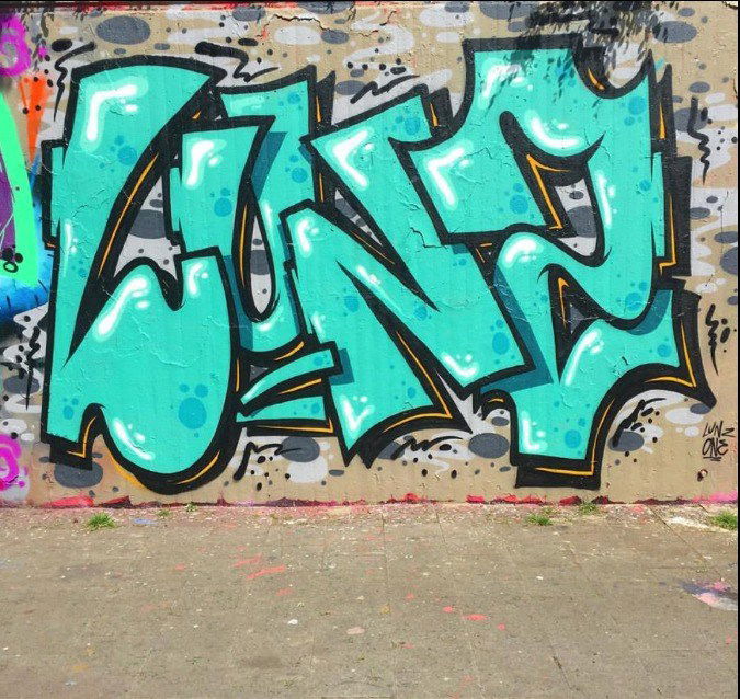 Graffiti Wall - Photo by lunzart - lunz, Düsseldorf, Lunz.ddorf (2016)