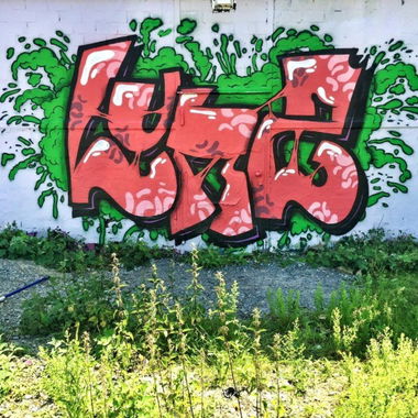 Graffiti Wall - Photo by lunzart - lunz, Düsseldorf, Lunz.ddorf (2016)