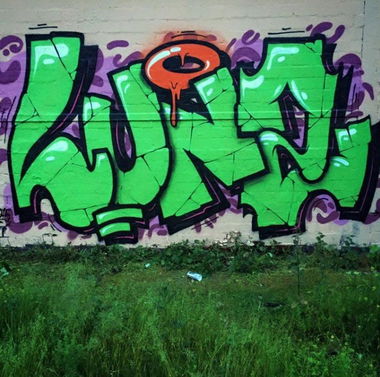 Graffiti Wall - Photo by lunzart - lunz, Düsseldorf, Lunz.ddorf (2015)