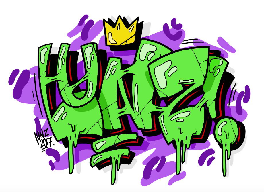 Graffiti Sketch - Photo by lunzart - lunz, Düsseldorf, Lunz.ddorf (2017)