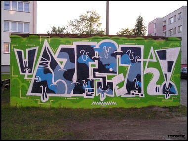 Graffiti Wall in Katowice - Photo by luper - luper (2010)