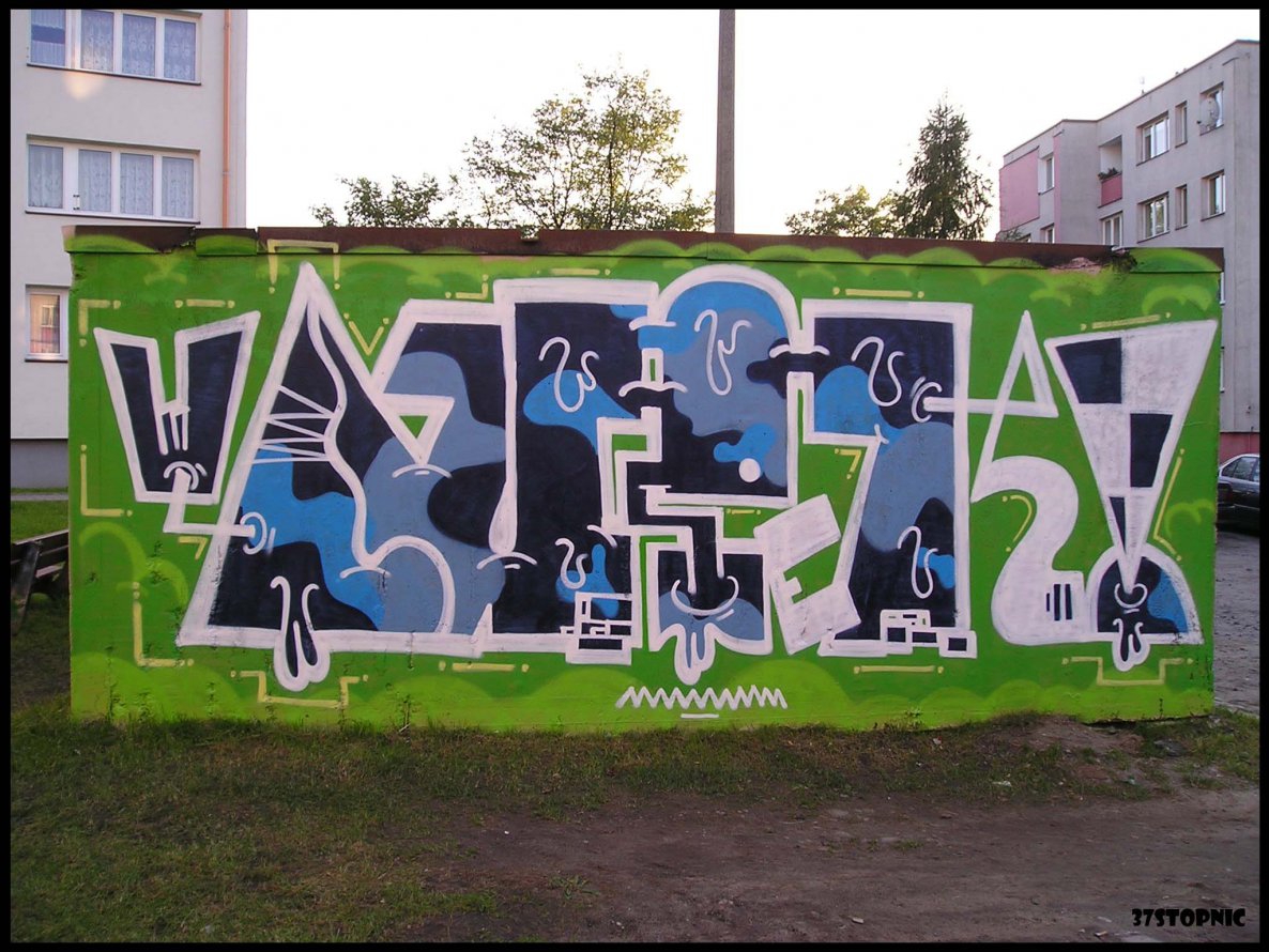 Graffiti Wall in Katowice - Photo by luper - luper (2010)
