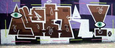 Graffiti Wall in Berlin - Photo by luper - luper, lupa, 37 (2015)