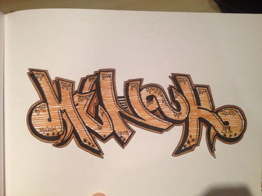 Graffiti Sketch - Photo by mINok68