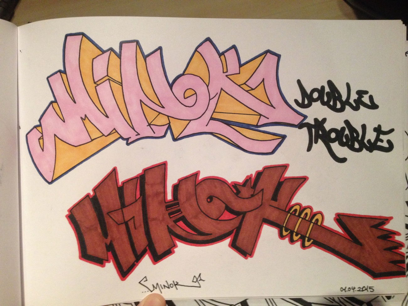 Graffiti Sketch - Photo by mINok68