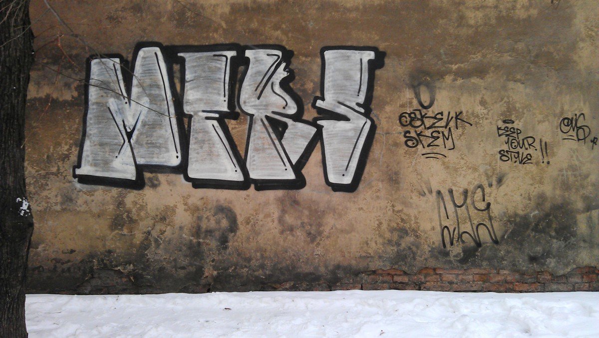 Graffiti Bombing - Photo by macho - meks