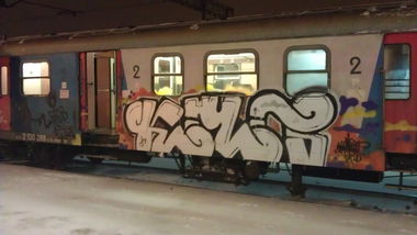 Graffiti Train - Photo by macho - KYS