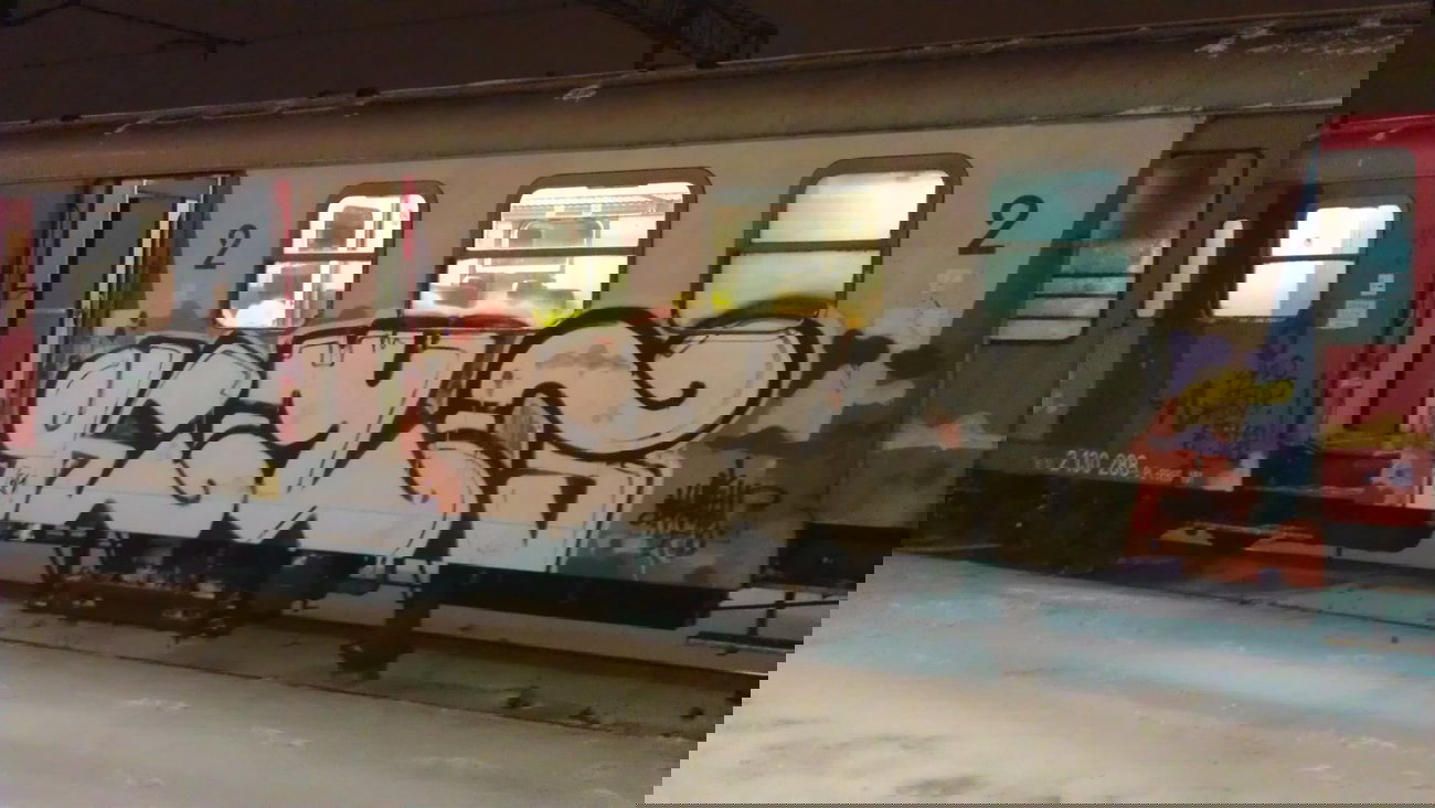 Graffiti Train - Photo by macho - KYS