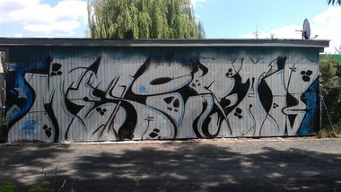 Graffiti Wall - Photo by macho - Mexican, Bandit