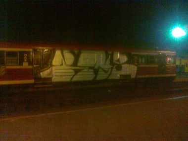 Graffiti Train - Photo by macho - kys