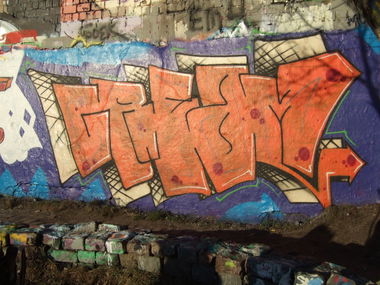 Graffiti Wall - Photo by mad_cream