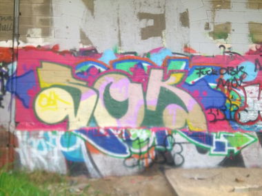 Graffiti Wall - Photo by madmax - sok, obk, nert