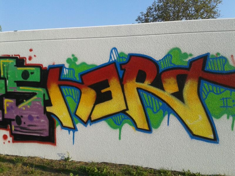 Graffiti Wall - Photo by madmax - nert, obk (2014)