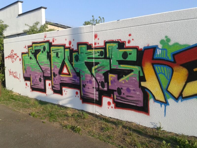 Graffiti Wall - Photo by madmax - muks, obk (2014)