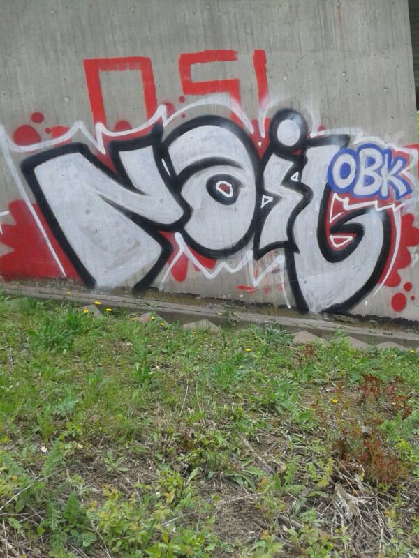 Graffiti Wall - Photo by madmax - nail, obk (2014)