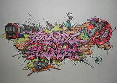 Graffiti Sketch - Photo by madmax