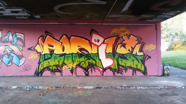 Graffiti Wall - Photo by madmax - panik (2014)