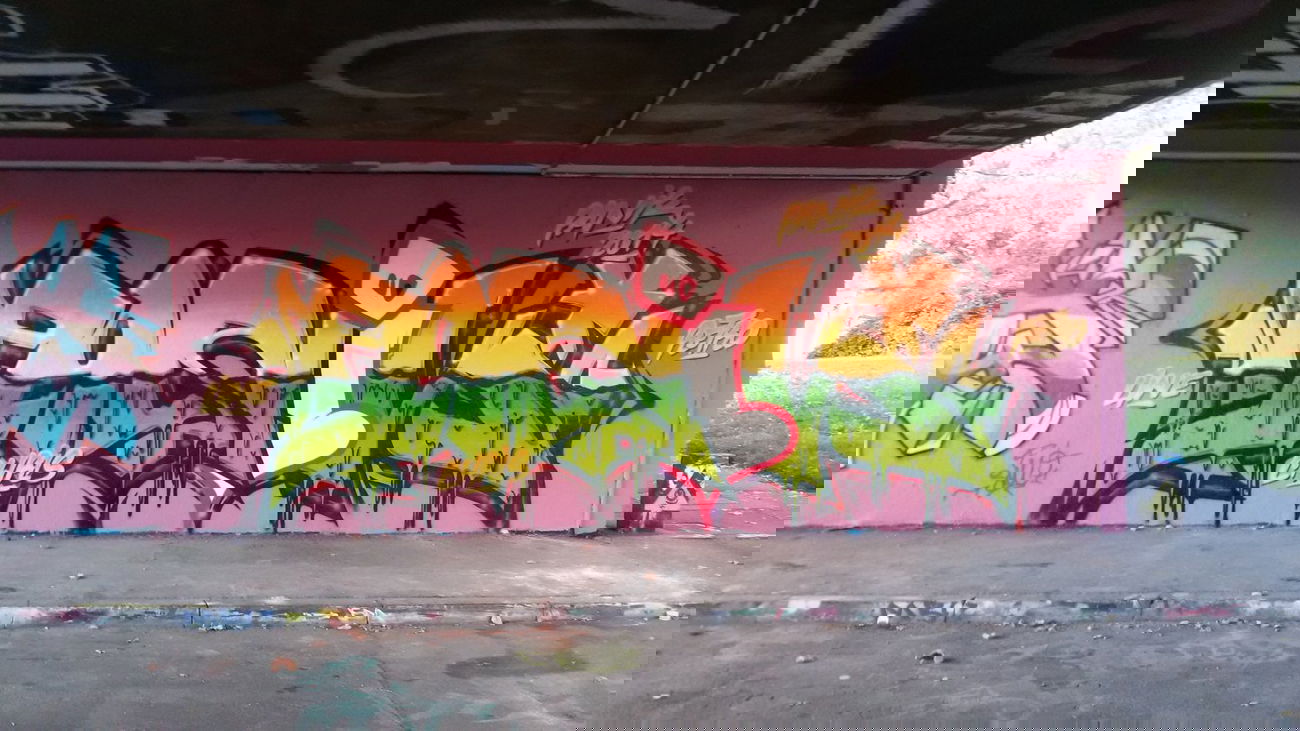 Graffiti Wall - Photo by madmax - panik (2014)