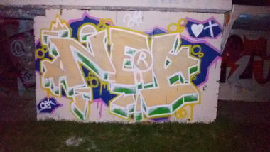 Graffiti Wall - Photo by madmax - nert (2014)