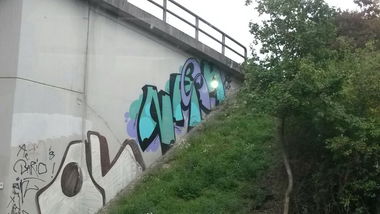 Graffiti Bombing - Photo by madmax - nash