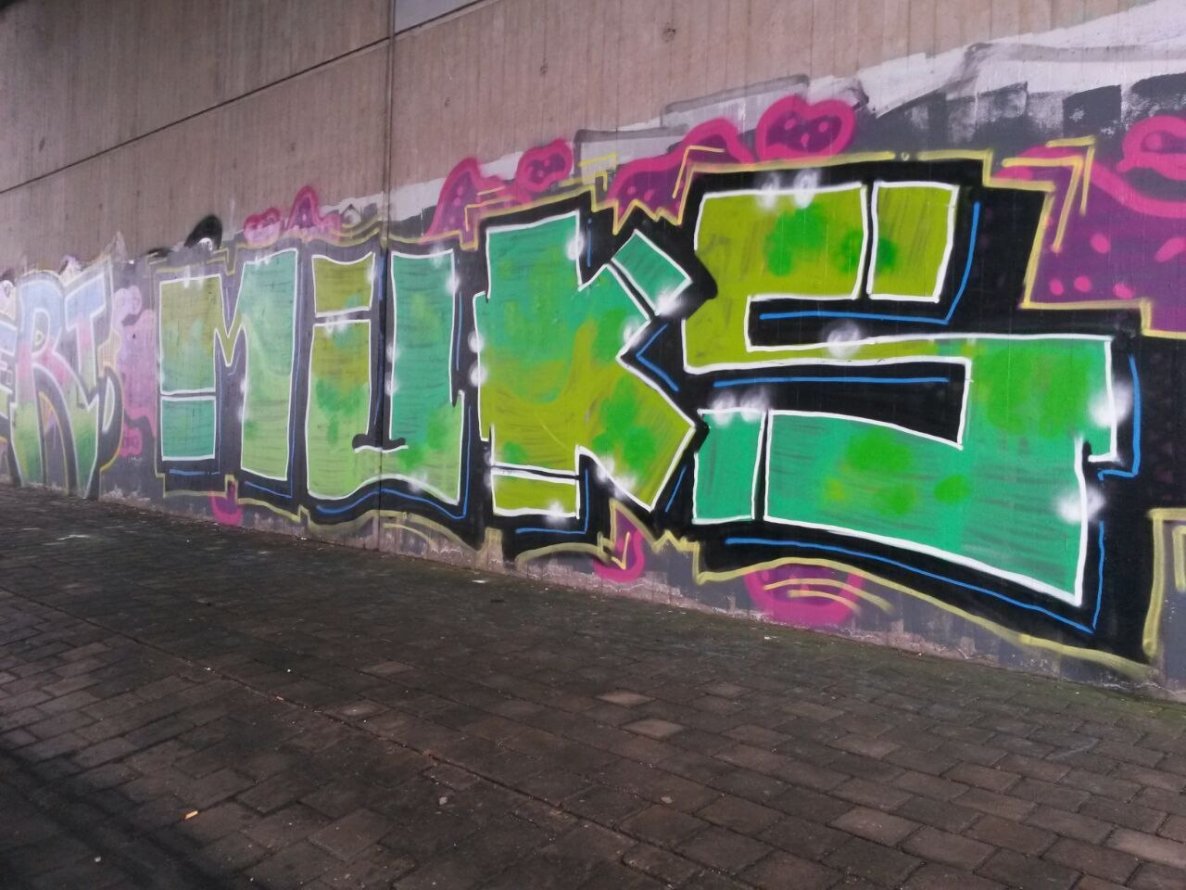 Graffiti Wall in Nieder-Olm - Photo by madmax - muks, sm (2015)