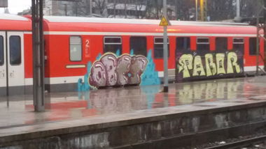 Graffiti Train - Photo by madmax - obc (2014)