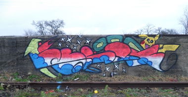 Graffiti Bombing - Photo by malarz87