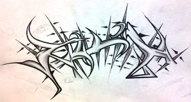 Graffiti Sketch - Photo by malarz87