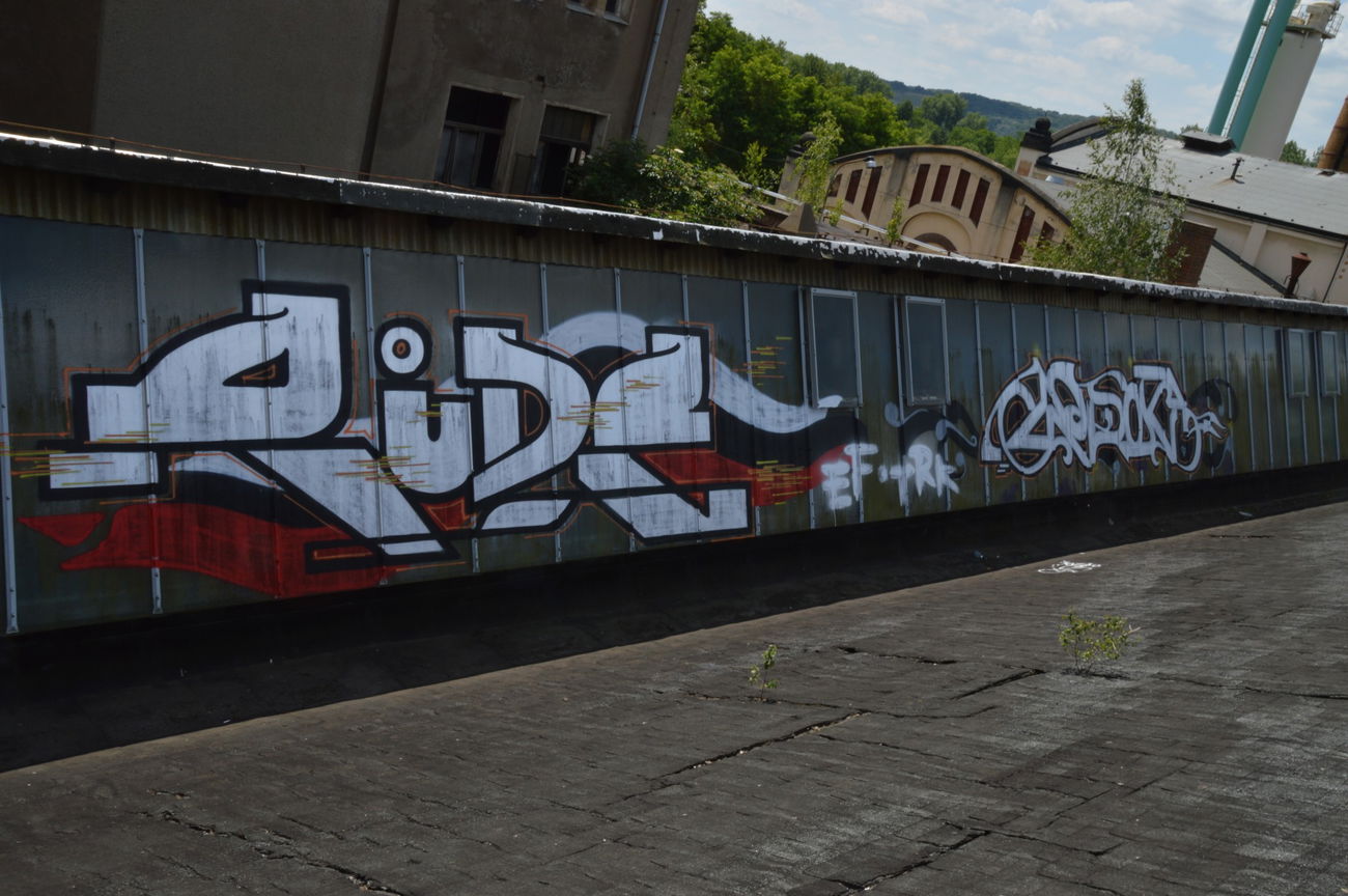Graffiti Bombing - Photo by malerone - Rüde, Lowas