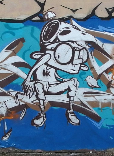 Graffiti Wall - Photo by malik - graffunk, madkids, ospa (2015)