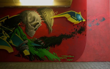 Graffiti Wall in Ruda Slaska - Photo by malik (2013)