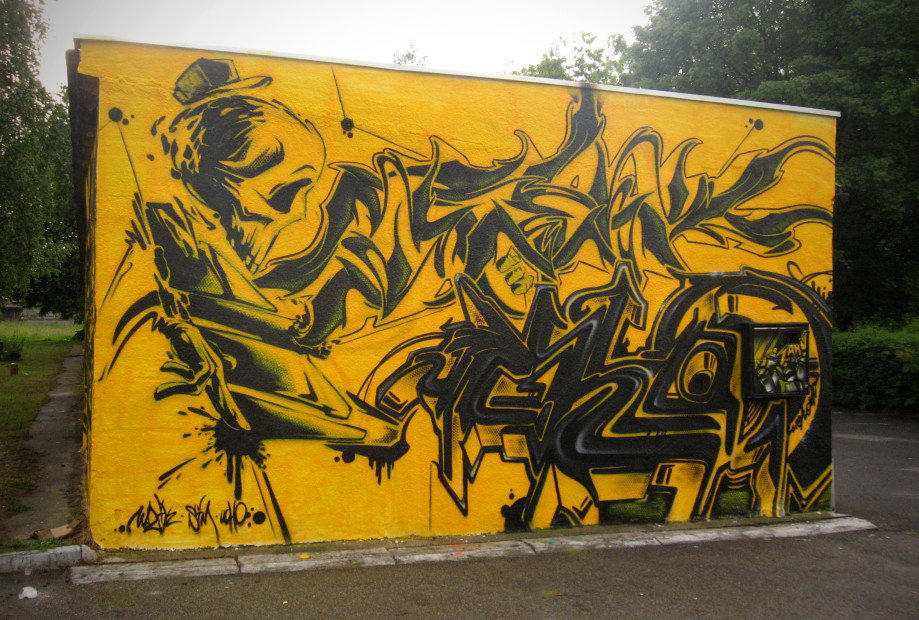 Graffiti Wall - Photo by malik (2013)