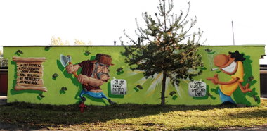 Graffiti Wall in Siemianowice Slaskie - Photo by malik (2012)