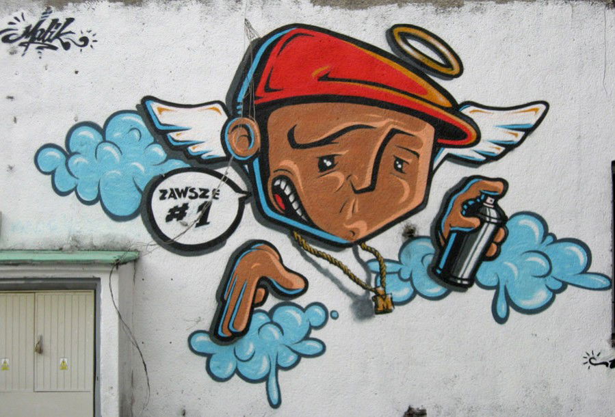 Graffiti Wall in Katowice - Photo by malik (2010)