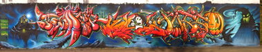Graffiti Wall in Bielsko-Biala - Photo by malik - malik, turbo, kamer (2010)