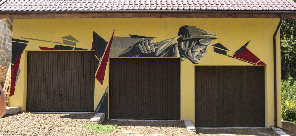 Graffiti Wall in Duszniki-Zdrój - Photo by malik - mini, graffunk, ospa