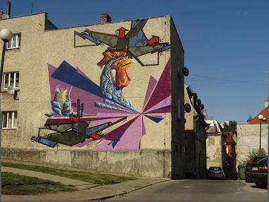 Graffiti Artwork in Duszniki-Zdrój - Photo by malik - mini, ospa, madkids