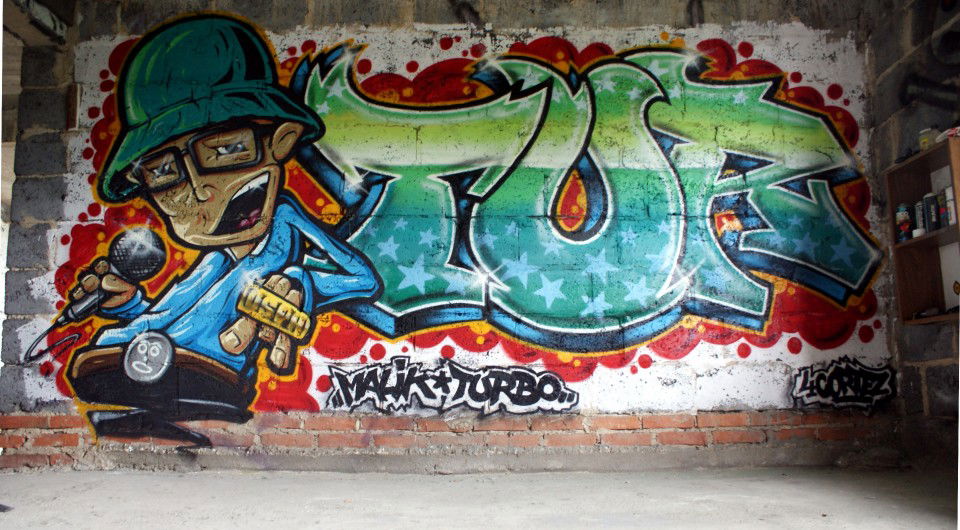 Graffiti Wall - Photo by malik - ospa, turbo, graffunk (2011)