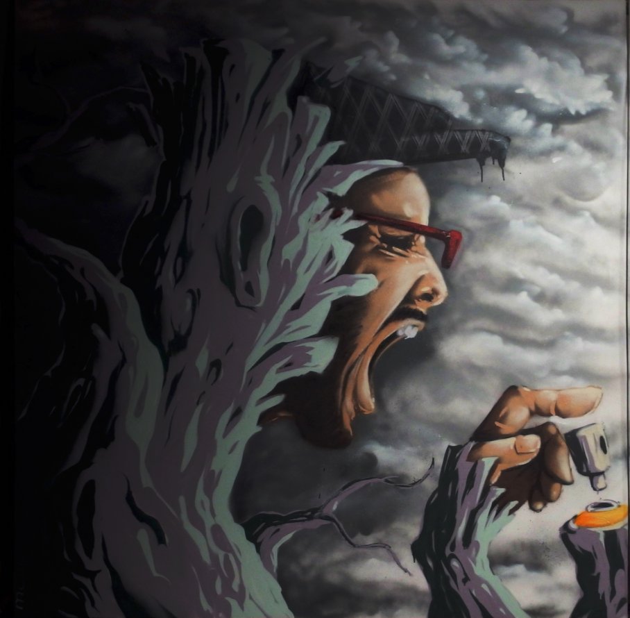 Graffiti Artwork in Krakow - Photo by malik - malik, ospa, madkids (2013)