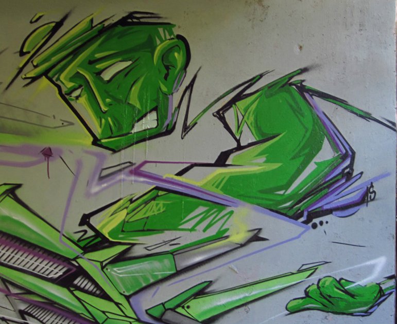 Graffiti Wall - Photo by malik (2012)