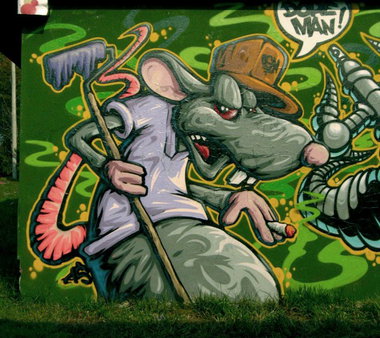 Graffiti Wall - Photo by malik (2011)