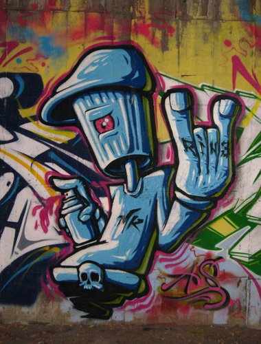 Graffiti Wall - Photo by malik (2012)